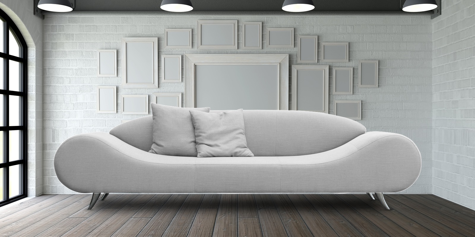 amelia light grey 3 seater sofa bed