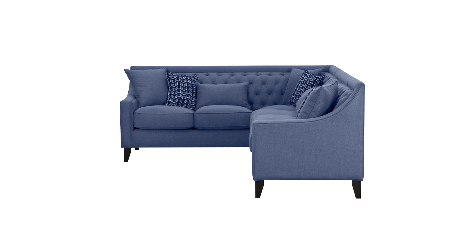Nirvana RHS Sofa In Blue Colour