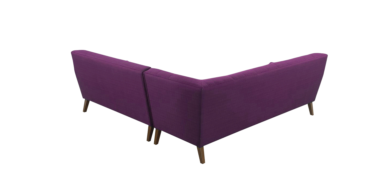 Annabel LHS Sofa in Dark Purple Colour