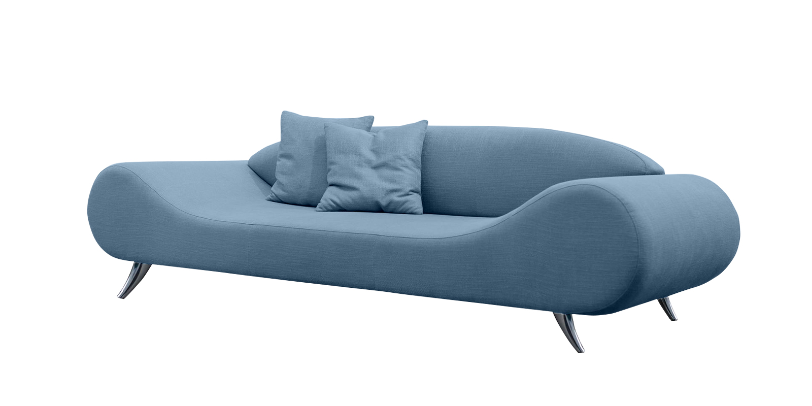 Astonishing 3 Seater Sofa in Light Blue Colour